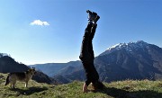 Monte Due Mani (1656 m) con Cima Muschiada (1458 m) dalla Culmine S. Pietro il 20 aprile 2019- FOTOGALLERY 